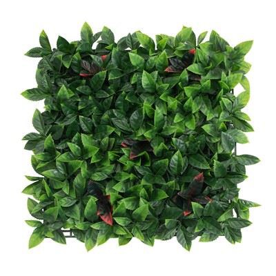 Plastic Artificial Boxwood Panel For Room Decor
