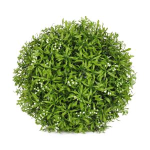 Bola de hierba de boj artificial Bola plástica de topiario
