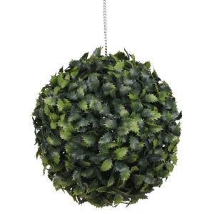 Esfera de boj verde