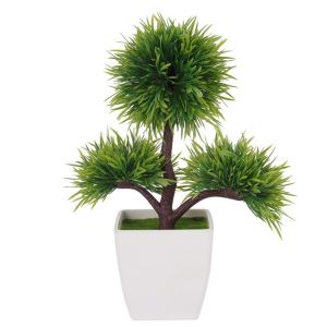 Inicio Ornamental Pequeño Artificial Topiario Plantas Bonsai