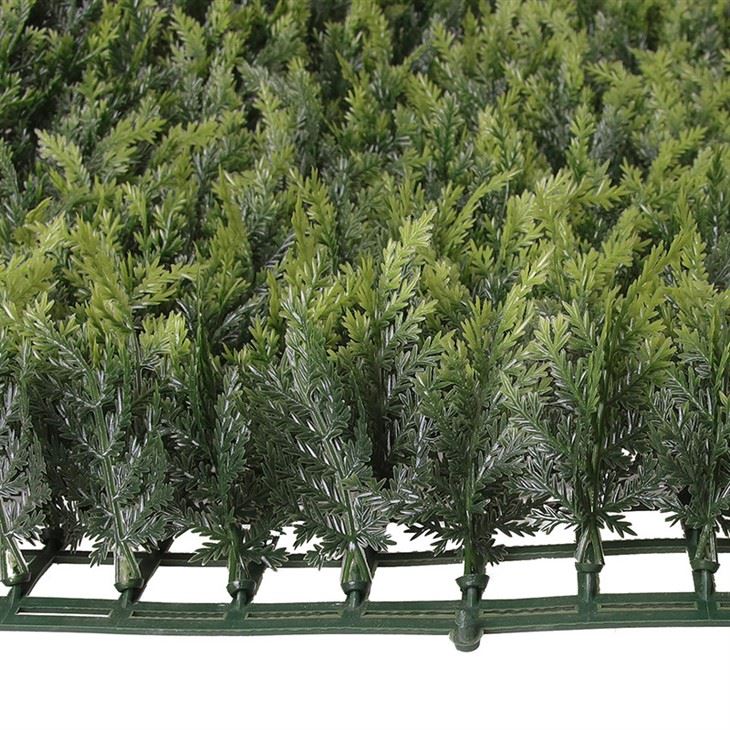 Artificial Boxwood Panel Hedge Mats Outdoor Green